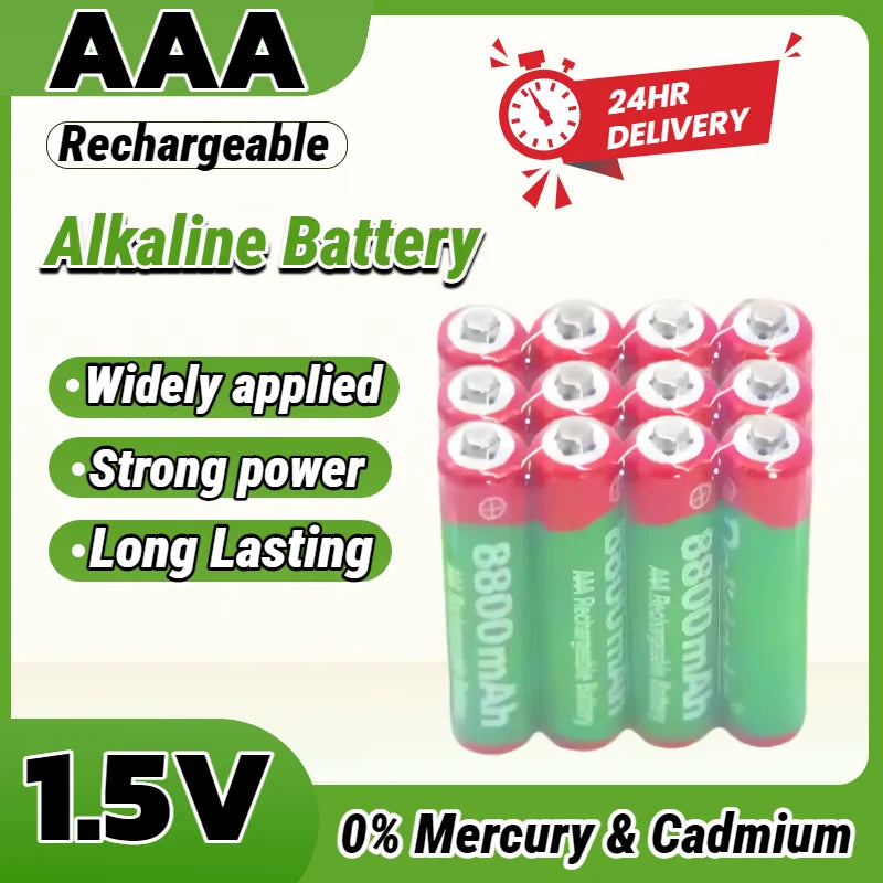 6  AAA Batteries